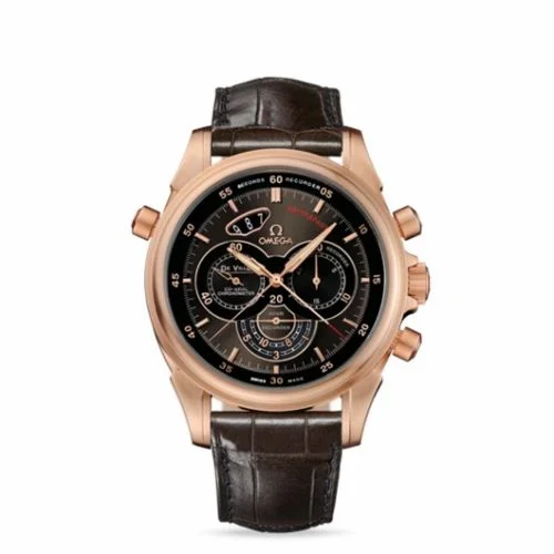 Omega De Ville Co-Axial 44 Chronoscope Rattrapante II Red Gold / Brown 422.53.44.51.13.001 (42253445113001)